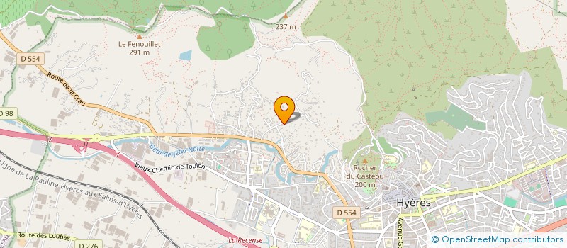 localisation de l'entreprise AU C UR DU MODELISME à HYERES