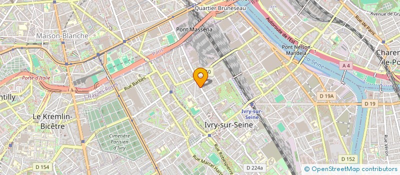 localisation de l'entreprise AU CAFE D IVRY à IVRY-SUR-SEINE
