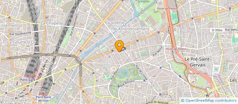 localisation de l'entreprise AU CAFE DU NIL  PARIS