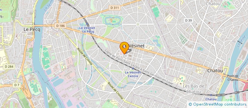 localisation de l'entreprise AU CAMION D'OR à LE VESINET
