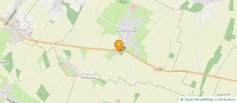 localisation de l'entreprise AU CAMP DUMONT  RAMBURELLES