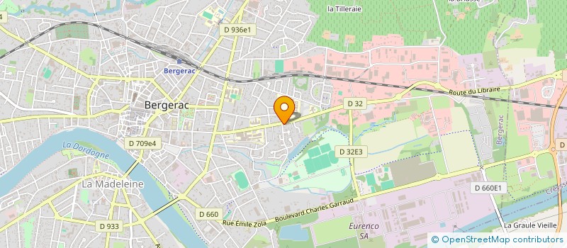 localisation de l'entreprise AU CAMPREAL à BERGERAC