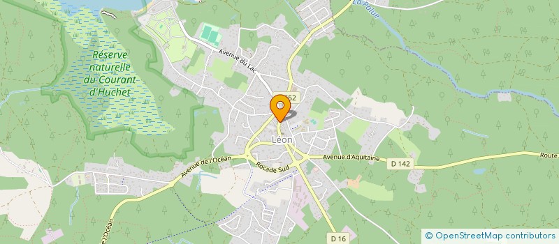 localisation de l'entreprise AU CAP LANDAIS  LEON