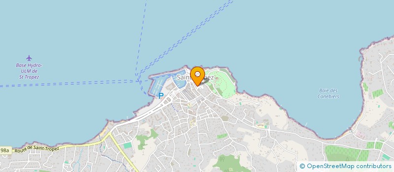 localisation de l'entreprise AU CAPRICE DES DEUX à SAINT-TROPEZ
