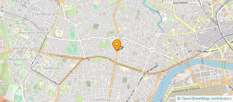localisation de l'entreprise AU CARRE COURT à NANTES