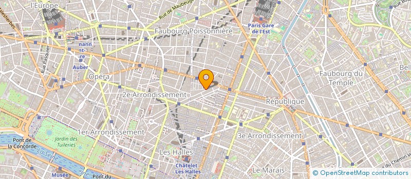 localisation de l'entreprise AU CARREFOUR DES ARTISANS (A.C.A)  PARIS