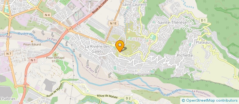 localisation de l'entreprise AU CARREFOUR DES ENERGIES ET DU BIEN-ETRE à LA POSSESSION