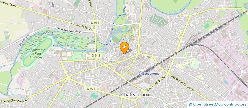 localisation de l'entreprise AU CHALEUREUX à CHATEAUROUX