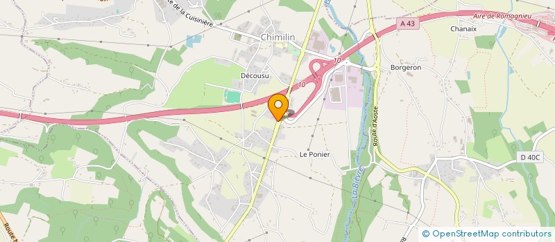 localisation de l'entreprise AU CHAMP GOURMAND  CHIMILIN