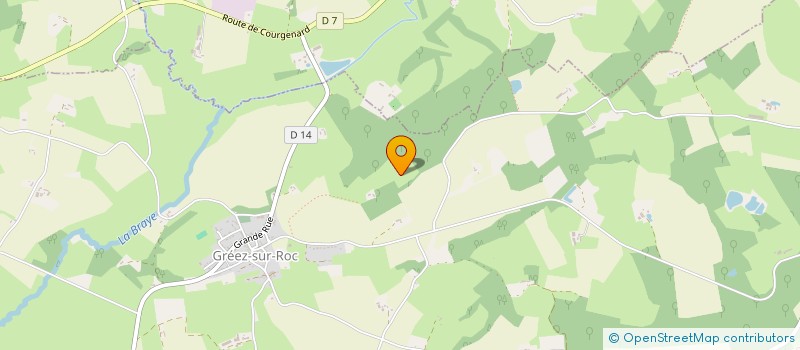 localisation de l'entreprise AU CHAP'  THELIGNY