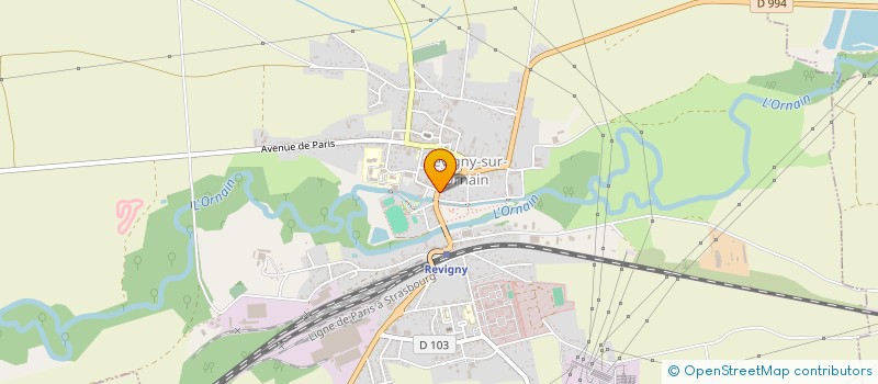 localisation de l'entreprise AU CHARDON LORRAIN SARL à REVIGNY-SUR-ORNAIN