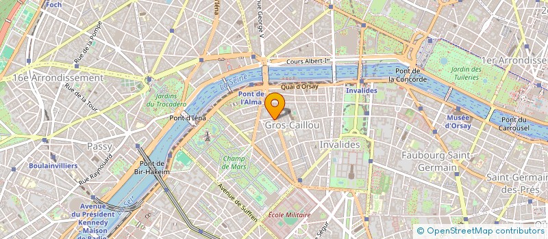 localisation de l'entreprise AU CHARIOT D OR  PARIS