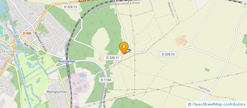 localisation de l'entreprise AU CHARME DE L'EURE à VILLIERS-LE-MORHIER