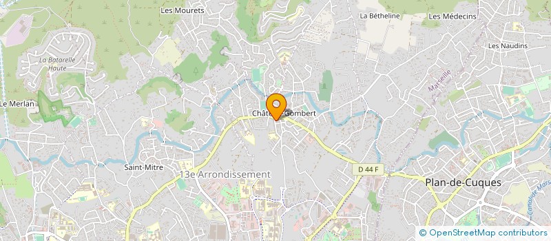 localisation de l'entreprise AU CHATEAU FLEURI à MARSEILLE