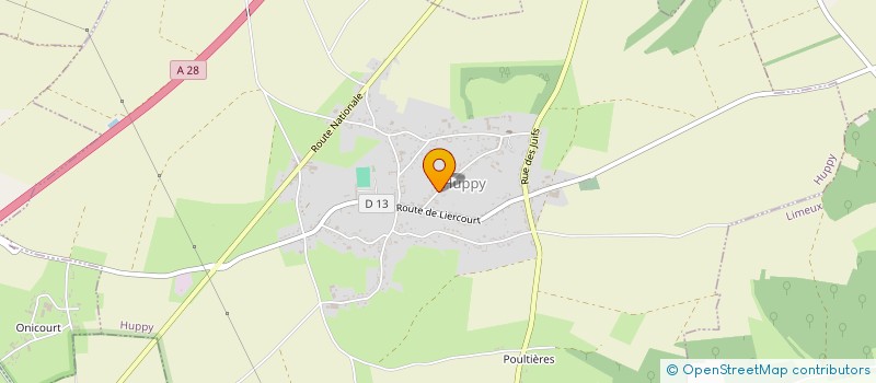 localisation de l'entreprise AU CHEMIN DE LAVIERS  LE TRANSLAY