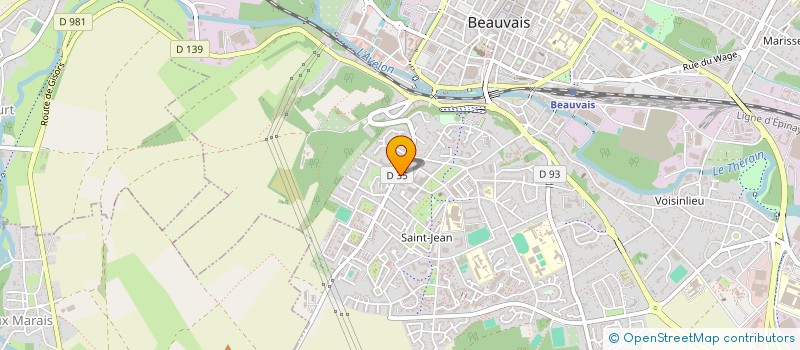 localisation de l'entreprise AU CHEMIN DES COURSES à BEAUVAIS