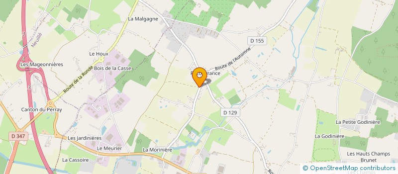 localisation de l'entreprise AU CHEMIN DES LEGUMES D'ANTAN à ALLONNES