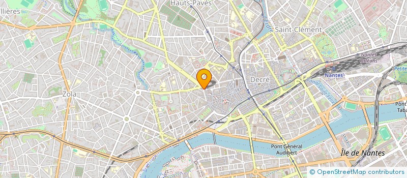 localisation de l'entreprise AU CHENE LIEGE à NANTES