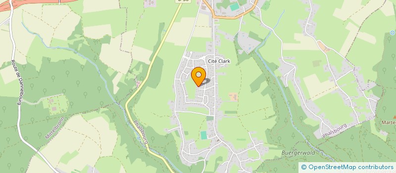 localisation de l'entreprise AU CHEVAL NOIR  PHALSBOURG