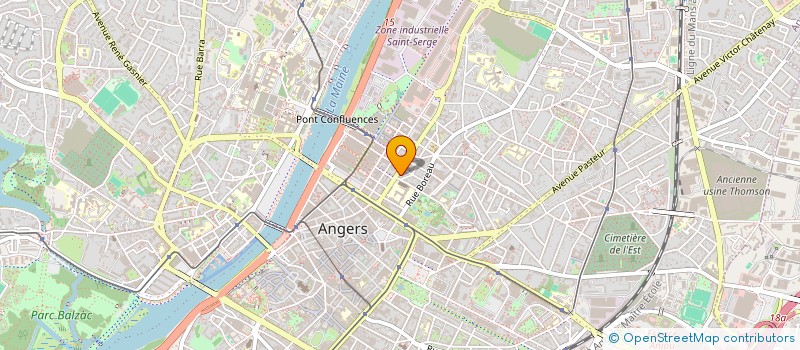 localisation de l'entreprise AU CHIEN CANON  ANGERS