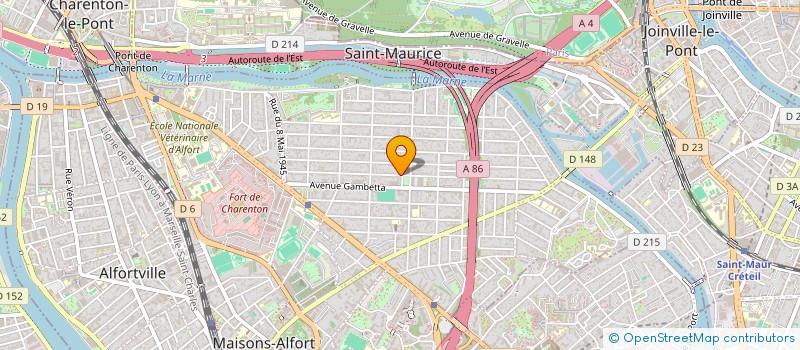 localisation de l'entreprise AU CHIEN SOUS LA TABLE à MAISONS-ALFORT