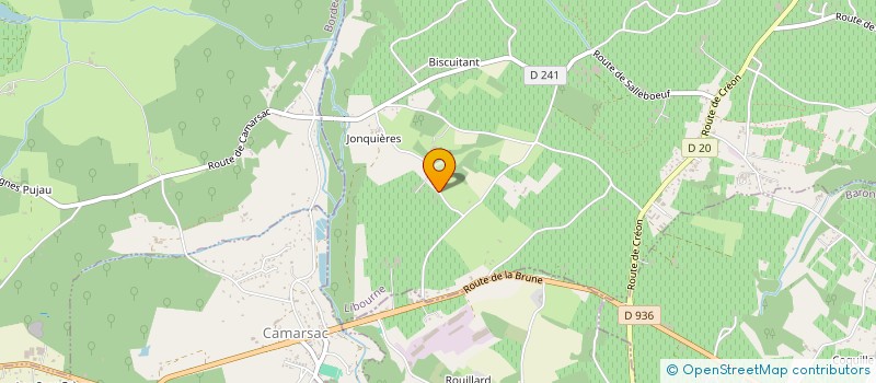 localisation de l'entreprise AU CHOEUR DE SAINT GERMAIN  SAINT-GERMAIN-DU-PUCH