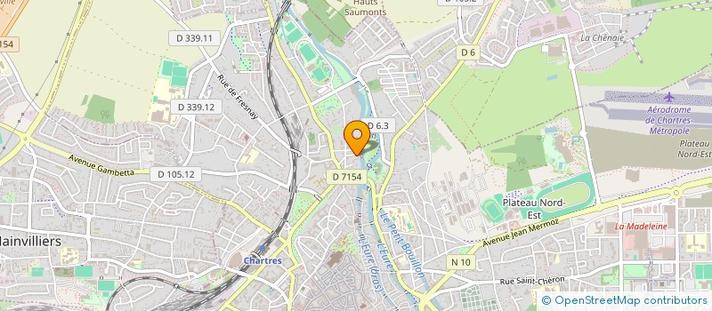 localisation de l'entreprise AU CHOEUR DU SON à CHARTRES