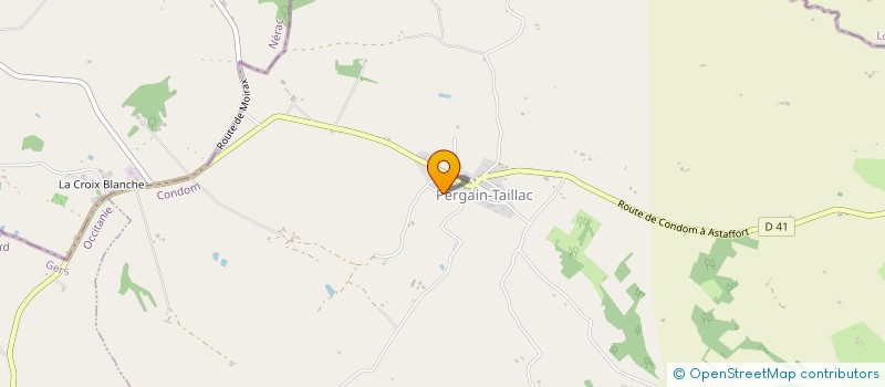 localisation de l'entreprise AU CHTI PAIN  PERGAIN-TAILLAC