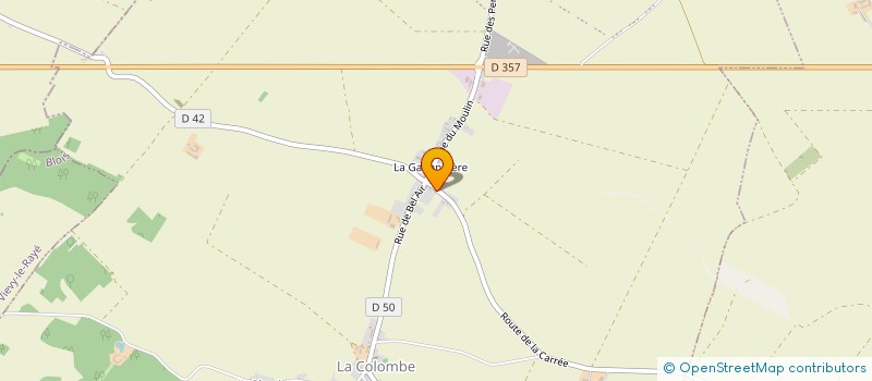 localisation de l'entreprise AU CLAIR DE LA LUNE  BEAUCE LA ROMAINE