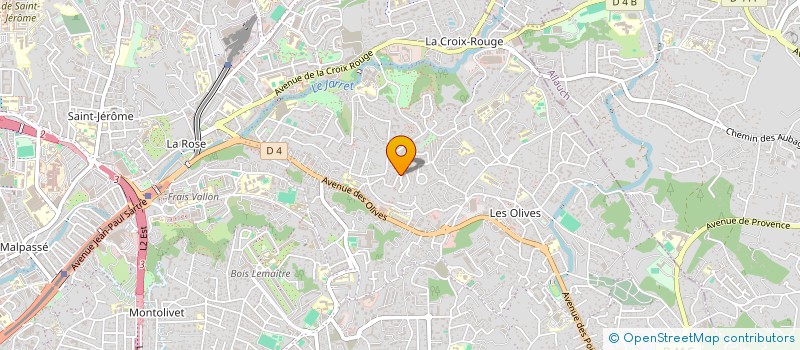 localisation de l'entreprise AU CLAIR DE LUNE 13  MARSEILLE