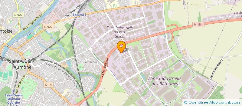 localisation de l'entreprise AU CLUB à SAINT-OUEN-L'AUMONE