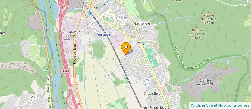 localisation de l'entreprise AU CLUB  VOREPPE