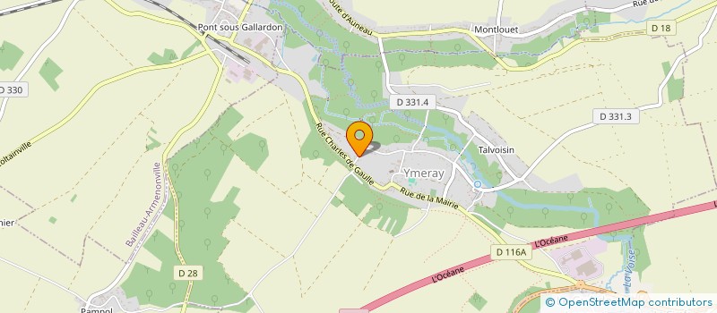 localisation de l'entreprise AU COCHON QUI RIT à YMERAY