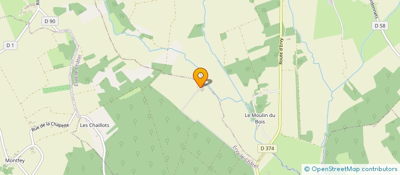 localisation de l'entreprise AU COCHON QUI S'EVEILLE  ERVY-LE-CHATEL