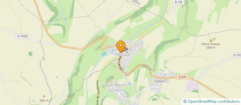 localisation de l'entreprise AU COCON D'ELISE à SAINT-SEINE-L'ABBAYE