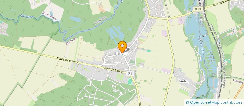 localisation de l'entreprise AU COCON DE LA ROSE  ITTEVILLE