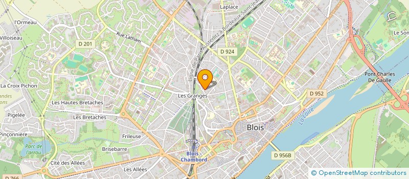localisation de l'entreprise AU COEUR DE L'ENTRAIDE à BLOIS
