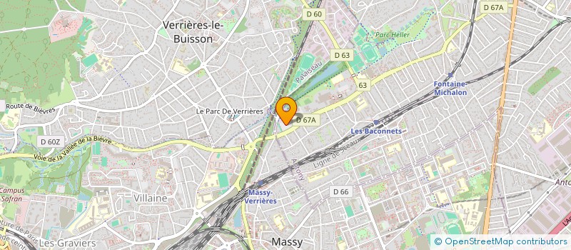 localisation de l'entreprise AU COEUR DE L'ETOILE à ANTONY