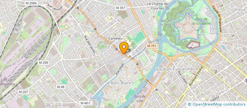 localisation de l'entreprise AU COEUR DE L'INDE à LAMBERSART