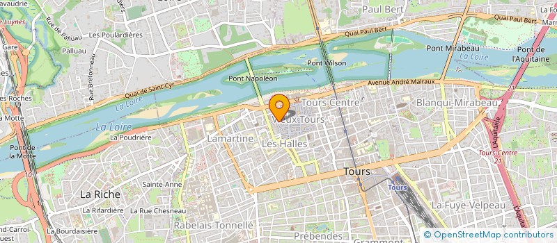 localisation de l'entreprise AU COEUR DE L'INVISIBLE à TOURS
