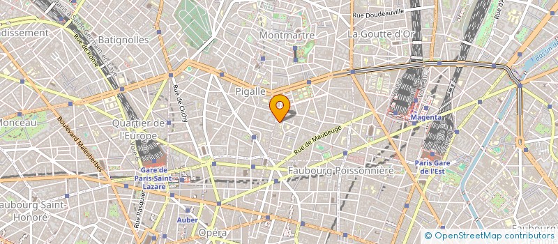 localisation de l'entreprise AU COEUR DE L'INVISIBLE  PARIS