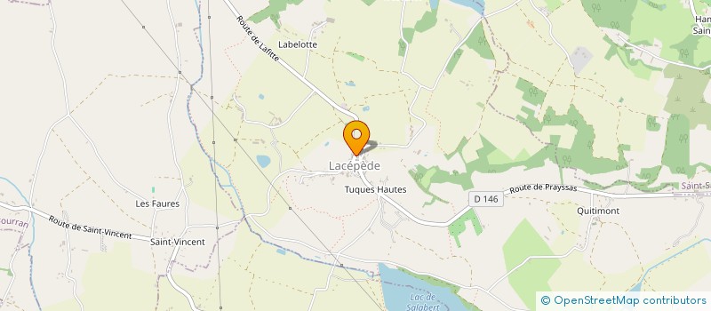 localisation de l'entreprise AU COEUR DE LA RELATION  MONTPEZAT