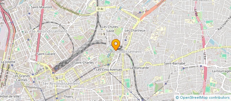 localisation de l'entreprise AU COEUR DE SOI à MARSEILLE