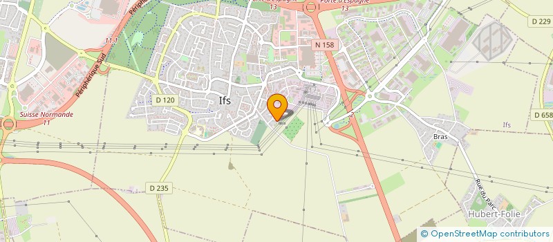 localisation de l'entreprise AU COEUR DES BEBES  IFS