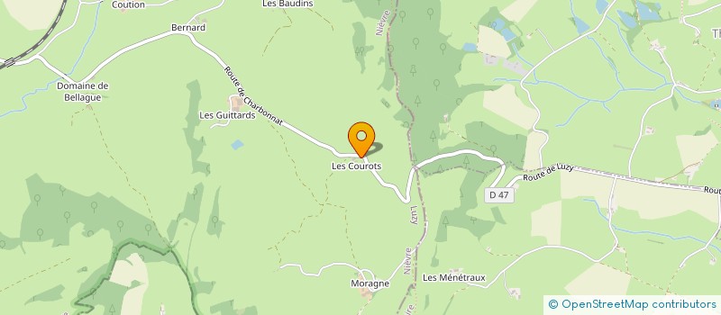 localisation de l'entreprise AU COEUR DES POSSIBLES à LUZY