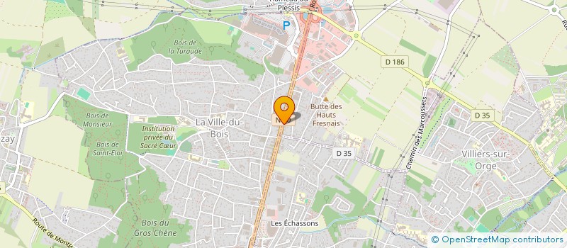 localisation de l'entreprise AU COEUR DES PRODUITS à CORBEIL-ESSONNES