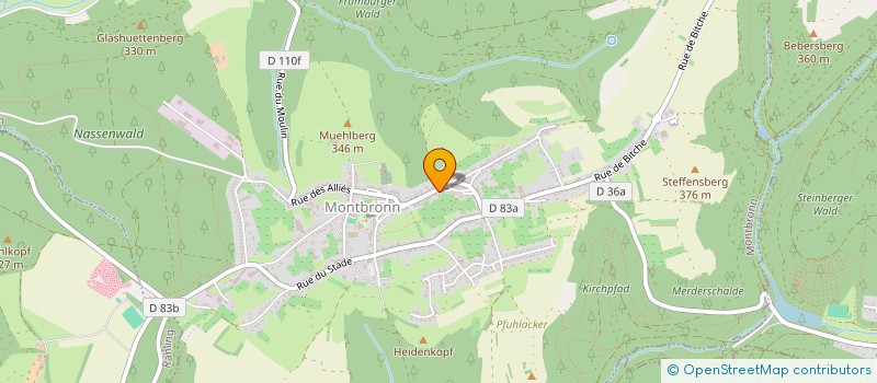 localisation de l'entreprise AU COEUR DES SAVEURS  ENCHENBERG