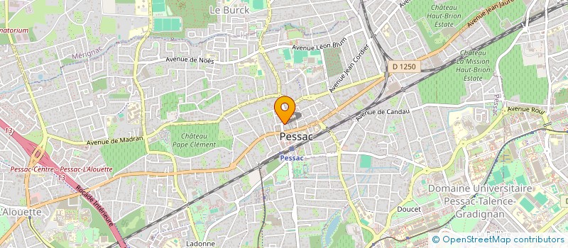 localisation de l'entreprise AU COEUR DU JEU à PESSAC