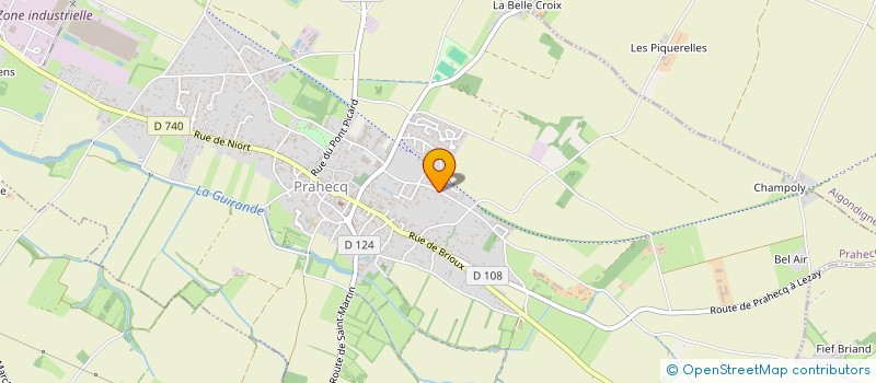 localisation de l'entreprise AU COEUR DU MAROC  PRAHECQ