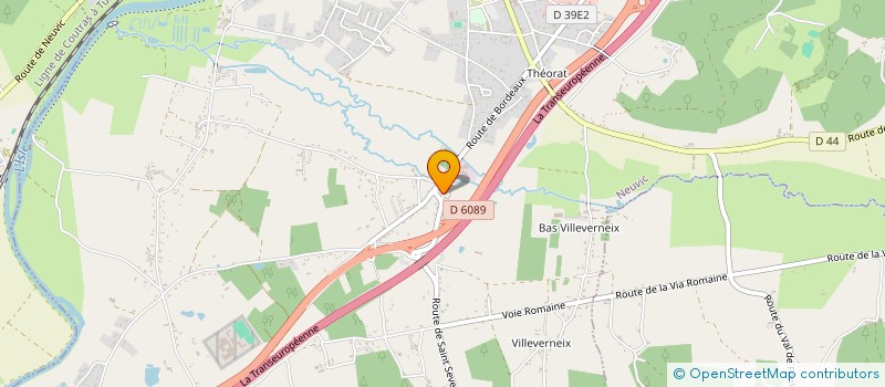 localisation de l'entreprise AU COEUR DU PAYSAGE  NEUVIC